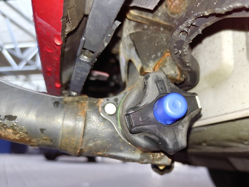 Alternatief slotdopje voor afneembare trekhaak van Toyota