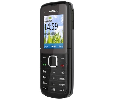Nokia C1-01 Zwart (KPN-prepaid)