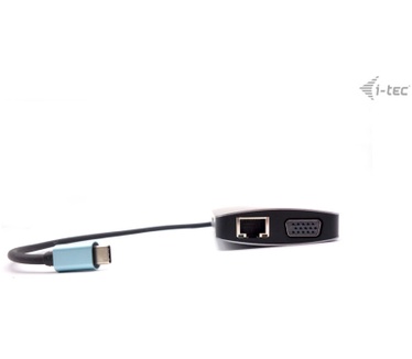 i-tec USB-C Nano Dock HDMI/VGA with LAN + Power Delivery 100 W