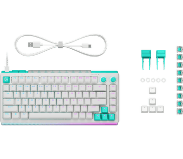 Logitech G512 X 75, Linear, Azerty FR, Wit