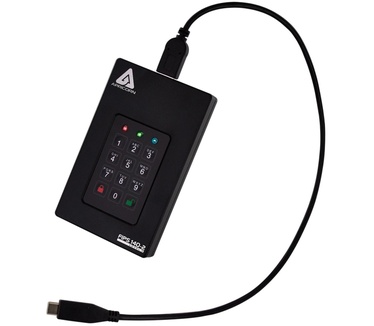 Apricorn Aegis Fortress L3 500GB Zwart