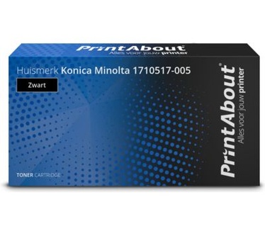 PrintAbout Huismerk Konica Minolta 1710517-005 Toner Zwart