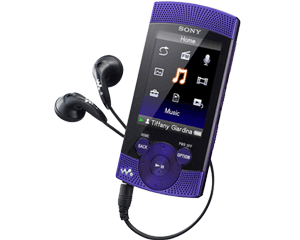 Sony NWZ-S544 Paars
