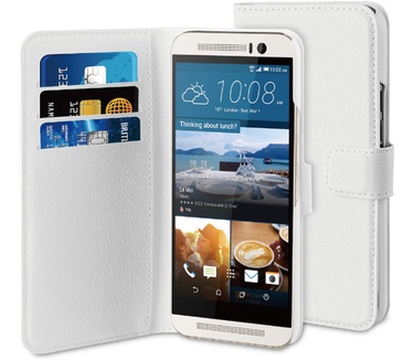 BeHello HTC One M9 Wallet Case White