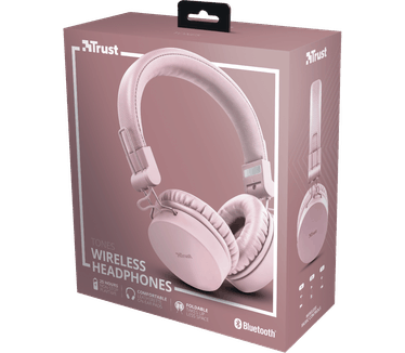 Trust Tones Bluetooth Wireless Headphones (Roze)