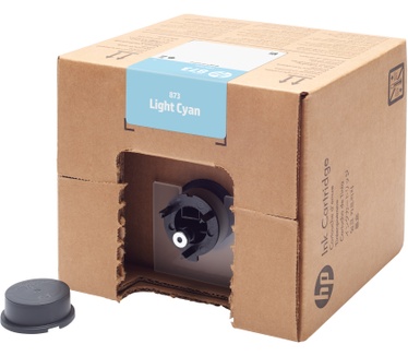 HP 873 Latex inktcartridge lichtcyaan, 3 liter