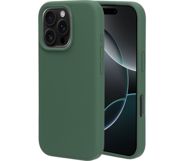 Mobiparts Silicone Cover Apple iPhone 16 Pro Forest Green