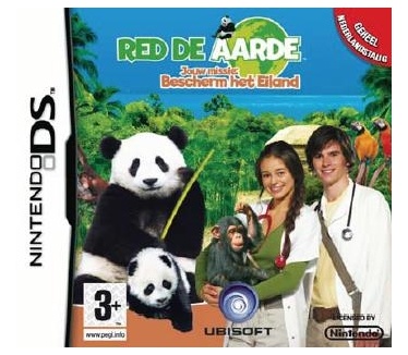Red De Aarde Jou Missie, Bescherm Het Eiland  NDS, Nintendo DS