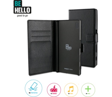 BeHello Sony Xperia Z5 Compact Wallet Case Black