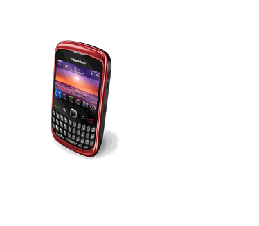 BlackBerry Curve 9300 Rood