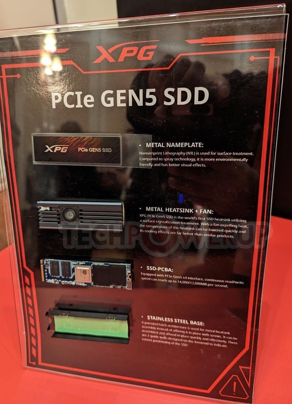 Adata XPG PCIe 5.0-ssd Bron: Hardware Info
