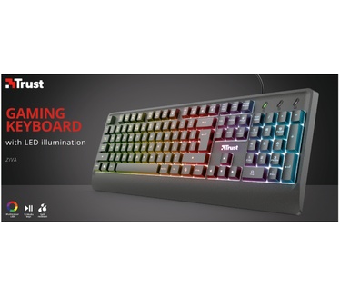 Trust ZIVA GAMING LED KEYBOARD BE