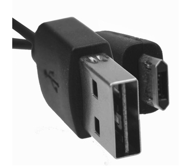 Techly High Speed USB Cable to Micro USB Reversible Connectors Black 1m ICOC MUSB-A-010S Zwart