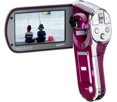 Sanyo Xacti VPC-CG100  Rood