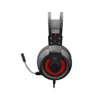 White Shark Caracal Gaming Headset PC en PS4 - Rode LED Verlichting