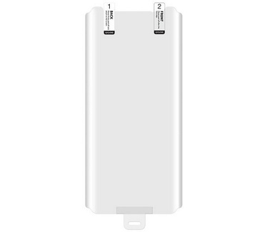 Araree Pure Curved Screenprotector - Samsung Galaxy Note 8 Zwart