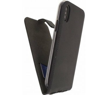 Mobilize Classic Gelly FlipCase Apple iPhone X/XS (5.8") - Zwart Zwart