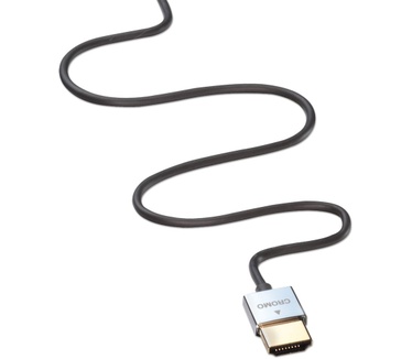 Lindy HDMI A - HDMI A 3 m Chroom, Goud, Grijs, Zilver, Zwart