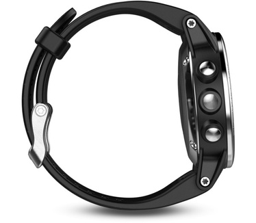 Garmin Fenix 5S (42mm, standaard glas) Zilver (Zwart)