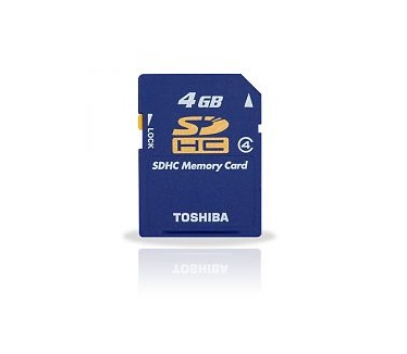 Toshiba SDHC cl4 4 GB
