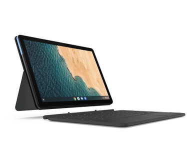 Lenovo IdeaPad Duet Chromebook (ZA6F0004NL, Qwerty toetsenbord) Blauw