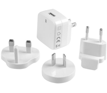 Startech.com USB-lader met Quick Charge 2.0 USB reisadapter  wit