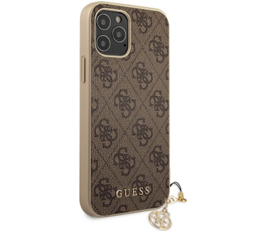 Guess 4G Charms Hard Case - Apple iPhone 12/12 Pro (6.1") - Bruin  Bruin