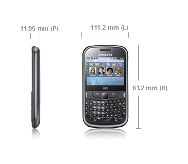 Samsung Chat 335 S3350 Goud