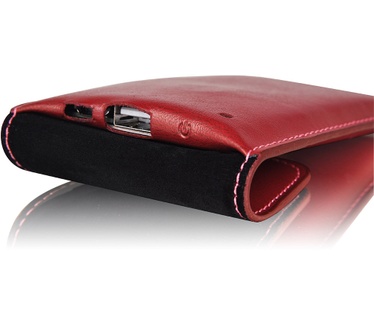 Luxa2 PL1 beschermhoes met oplader voor smartphone, rood