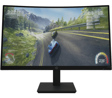 HP X27c (32G13AA) Zwart