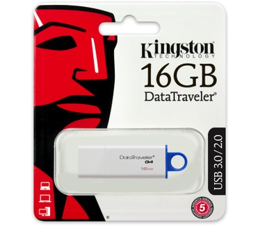 Kingston DataTraveler Generation 4 16GB Wit