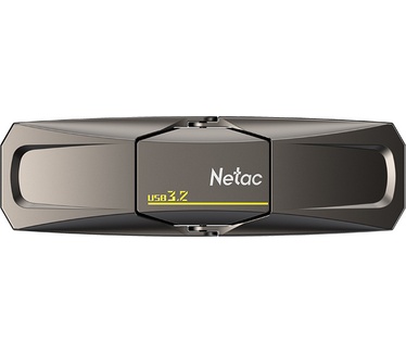 Netac US5 USB 3.2 GEN 2 DUAL FLASH DRIVE 512GB Antraciet