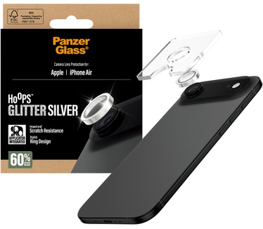PanzerGlass PanzerGlass® Hoops® Glitter Silver Camera Lens Protector iPhone Air