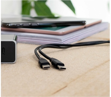Mobiparts USB-C to USB-C Cable 3A/60W 50 cm Black