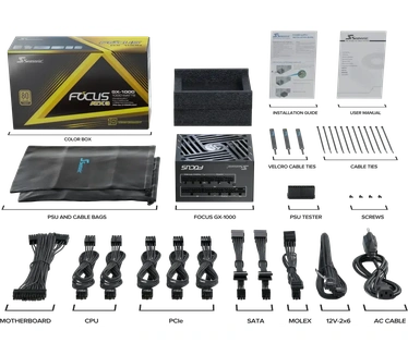 Seasonic FOCUS GX ATX 3 (2024) 1000W