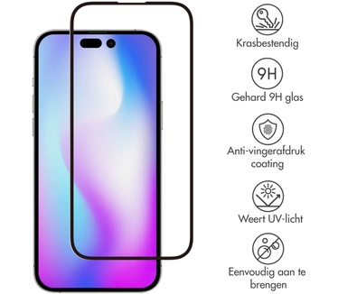 Selencia Gehard Glas Premium Screenprotector iPhone 14 Pro