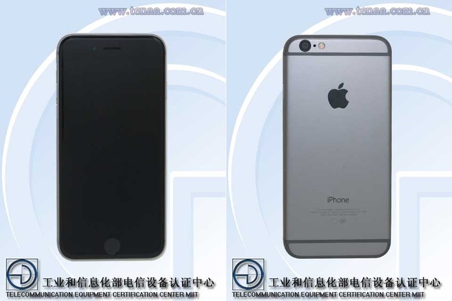 iPhone 6 Tenaa