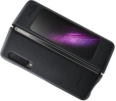 Samsung Leather Cover Galaxy Fold 5G black