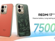 De Redmi 17-smartphones hebben een 7500mAh-accu.