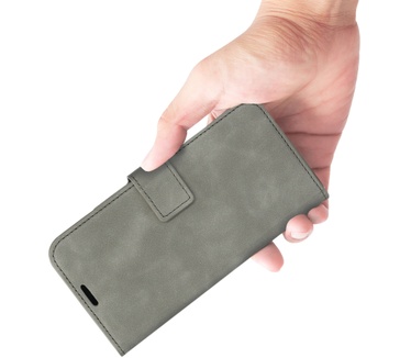 Mobiparts Classic Wallet Case Samsung Galaxy A55 5G (2024) Granite Grey