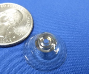 Contactlens met zoom