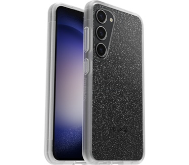 Otterbox OtterBox React-hoesje voor Galaxy S23, schokbestendig, valbestendig, ultradun, beschermende, getest volgens militaire standaard, Antimicrobieel, Stardust, Geen retailverpakking