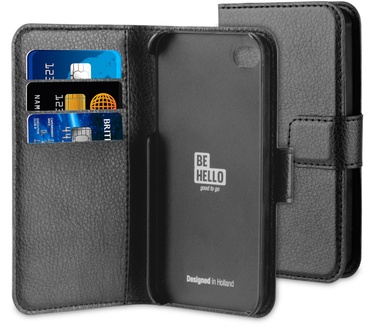 BeHello iPhone 4 / 4S Wallet Case Black