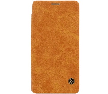 Nillkin Qin PU Leder Book Case voor Microsoft Lumia 950 - Bruin