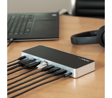 Startech.com Dual-Monitor USB-C docking station met MST 5x USB 3.0 poorten