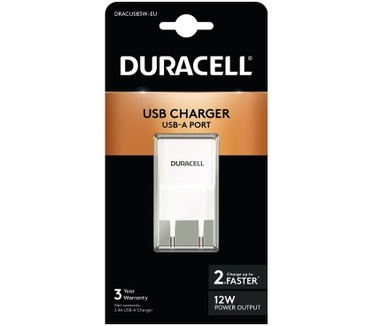 Duracell 2.1A USB Phone/Tablet Charger