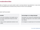 Moderatie activatie