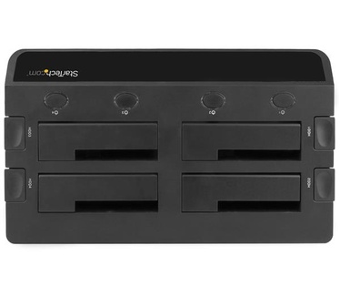 Startech.com 4-Bay HD docking station voor 2.5?/3.5? SSDs en HDDs eSATA/USB 3.0 naar SATA