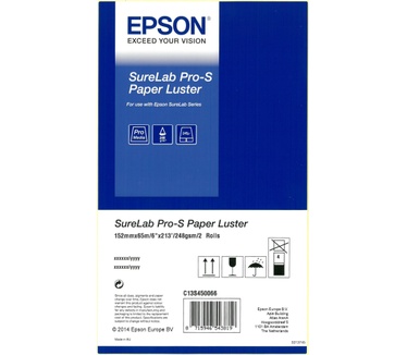 Epson SureLab Pro-S Paper Luster BP 6x65 2 rolls