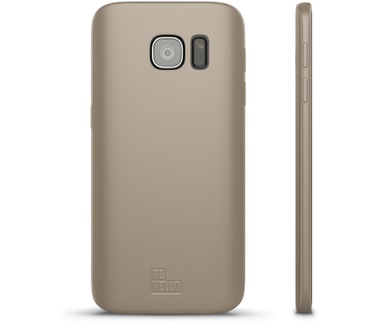 BeHello Samsung Galaxy S7 Soft Touch Gel Case Gold